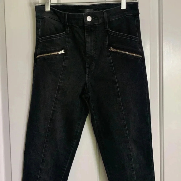 EUC WOMENS JOE’S JEANS THE CHARLIE high rise skinny ankle in grey size 29 - Picture 3 of 7